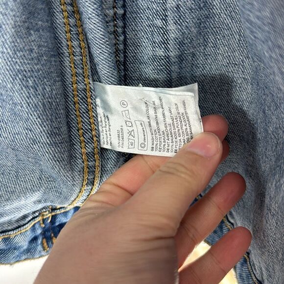 Divided by H&M Denim Distressed Jacket- Size M - Picture 6 of 8